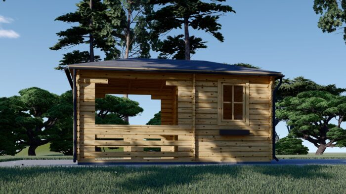 Gartenpavillon Florida (28mm), 3x5m, 15m²