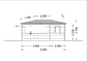 Gartenpavillon Florida (28mm), 3x5m, 15m² – Bild 7