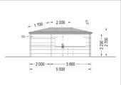 Gartenpavillon Florida (28mm), 3x5m, 15m² – Bild 5