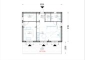 Blockbohlenhaus ARNOLD (44mm + Holzverschalung), 43m² – Bild 7