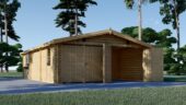 Doppelgarage aus Holz (44mm), 6x9 m, 54m² – Bild 3