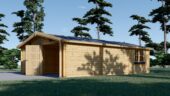 Doppelgarage aus Holz (44mm), 6x9 m, 54m² – Bild 2
