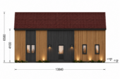 Holzhaus ALPINA(66 mm + Holzverschalung Isoliert ), 120 m² – Bild 9