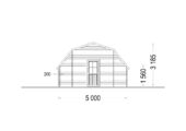 Holzgarage Kansas (44mm), 5x6m, 30m² – Bild 8