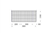 Gartenhaus BRITA 4x6 m, 18 m² – Bild 7