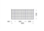 Gartenhaus BRITA 4x6 m, 18 m² – Bild 9