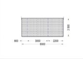 Gartenhaus BRITA 4x6 m, 24m² – Bild 9