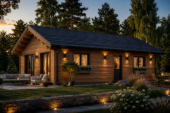 Blockbohlenhaus ANGELA (66 mm), 63m² Isoliert – Bild 4