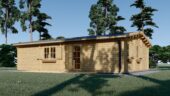 Blockbohlenhaus ULRICH (44+44 mm) · 70 m² · Isoliert – Bild 5
