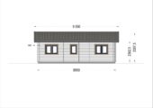 Blockbohlenhaus ANDI (44+44mm), 72m² – Bild 10