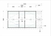 Blockbohlenhaus ANIKA (66 mm) · 139 m² inklusive Terrasse – Bild 7