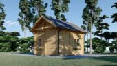 Blockbohlenhaus mit Schlafboden DORNBIRN (66 mm), 20 m² + 16 m² – Bild 5