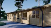 Blockbohlenhaus BOZEN (66mm), 15x6m, 90m² – Bild 5