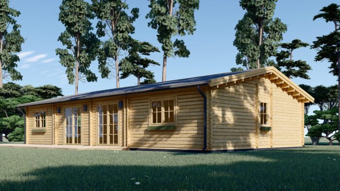 Blockbohlenhaus LIENZ (44+44 mm Isoliert) · 103 m² – Bild 5