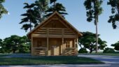 Blockbohlenhaus LANDSHUT (44 mm) · 50 m² – Bild 5