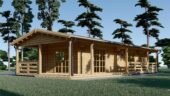 Blockbohlenhaus TRAUNSEE (44 mm) · 50 m²