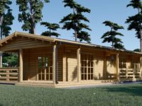Blockbohlenhaus TRAUNSEE (44 mm) · 50 m²