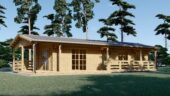 Blockbohlenhaus TRAUNSEE (44 mm) · 50 m² – Bild 2