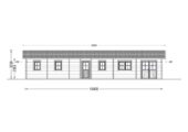 Blockbohlenhaus BOZEN (66mm), 15x6m, 90m² – Bild 11