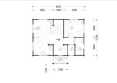 Blockbohlenhaus ERNI (66 mm) 70 m² – Bild 6
