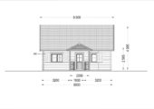 Blockbohlenhaus ERNI (66 mm) 70 m² – Bild 8