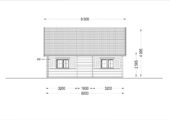 Blockbohlenhaus ERNI (66 mm) 70 m² – Bild 10