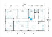 Blockbohlenhaus BERNAU (66 mm) 103 m² – Bild 6