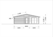 Blockbohlenhaus SCHLADMING (66 mm) 96 m² – Bild 9