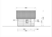 Blockbohlenhaus LANDSHUT (44 mm) · 50 m² – Bild 11