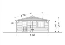 Doppelgarage (44 mm) 6x6m mit Carport 3x6m, 54m² – Bild 11