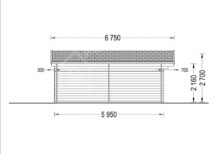 Premium Gartenhaus WIEN, 5x6 m, 30 m² – Bild 8