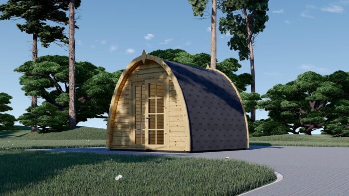 Gartenhaus BRITA 3x3m, 9m² – Bild 3