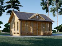 Gartenhaus BRÜSSEL 5.5x4 m, 22 m²