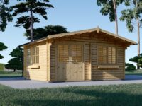 Premium Gartenhaus LINZ, 4x5m, 20m²