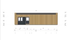 Holzhaus KULM 2 (66 mm + Holzverschalung) 63 m² Isoliert – Bild 9