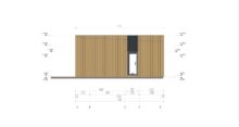 Holzhaus KULM 2 (66 mm + Holzverschalung) 63 m² Isoliert – Bild 12