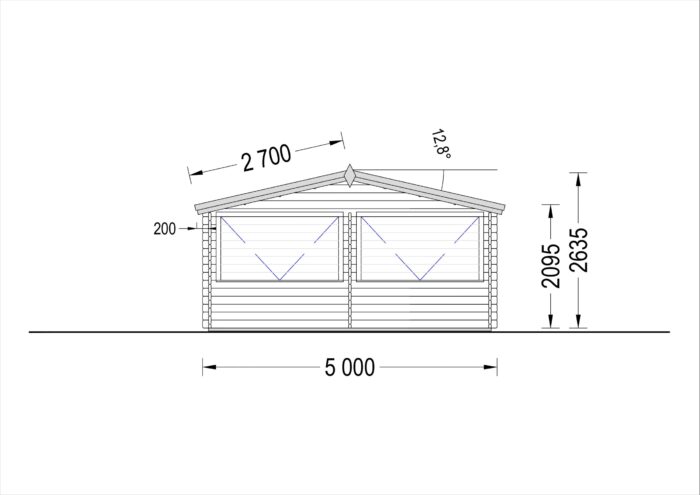 Verkaufskiosk (28 mm), 5x3 m, 15 m² – Bild 7