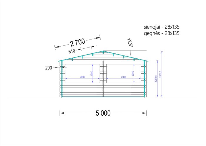 Verkaufskiosk (28 mm), 5x3 m, 15 m² – Bild 11