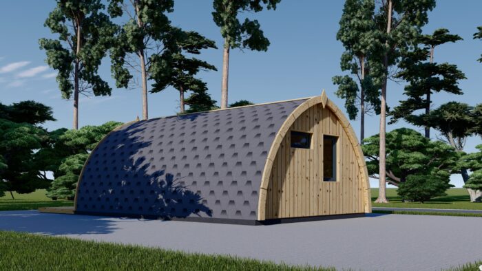 Gartenhaus BRITA 4x6 m, 18 m² – Bild 5