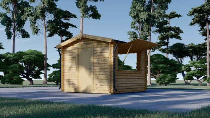 Verkaufsstand,44mm, 4x4 m, 16m² – Bild 3