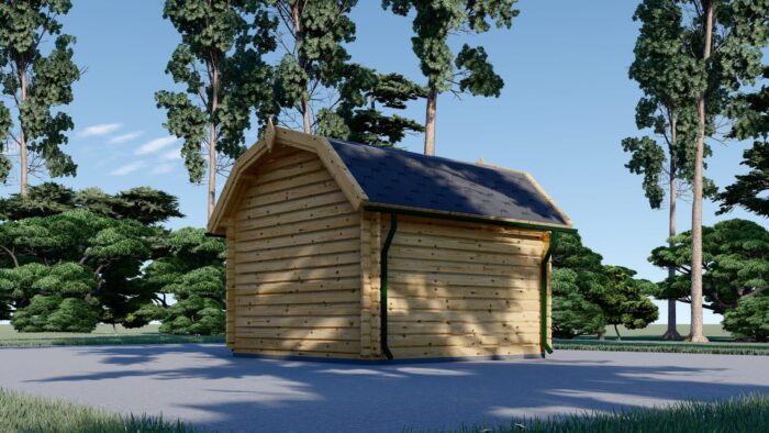 Gartenhaus  OHIO (34 mm), 3x3 m, 9 m² – Bild 5