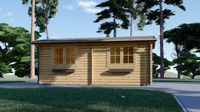 Gartenhaus STRAUBING, 3x6m, 18m² – Bild 2