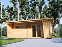 Gartenhaus aus Holz HANS (44mm), 6x3m, 18m²