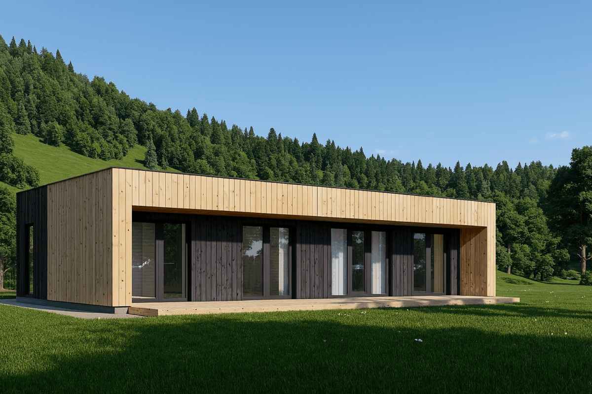 Blockbohlenhaus Kulm Isoliert