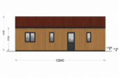 Holzhaus NIKI (Isoliert, 66 mm + Holzverschalung), 66 m² – Bild 6
