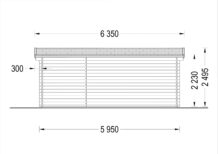 Gartenhaus OSKAR, 6x3 m, 18 m² – Bild 9