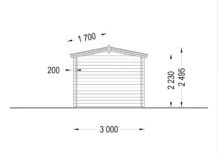 Gartenhaus STRAUBING, 3x6m, 18m² – Bild 6