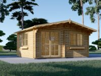 Premium Gartenhaus WIEN, 5x6 m, 30 m²