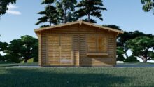 Premium Gartenhaus WIEN, 5x6 m, 30 m² – Bild 5