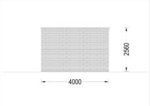 Gartenhaus BRITA 3x4 m, 9 m² – Bild 9